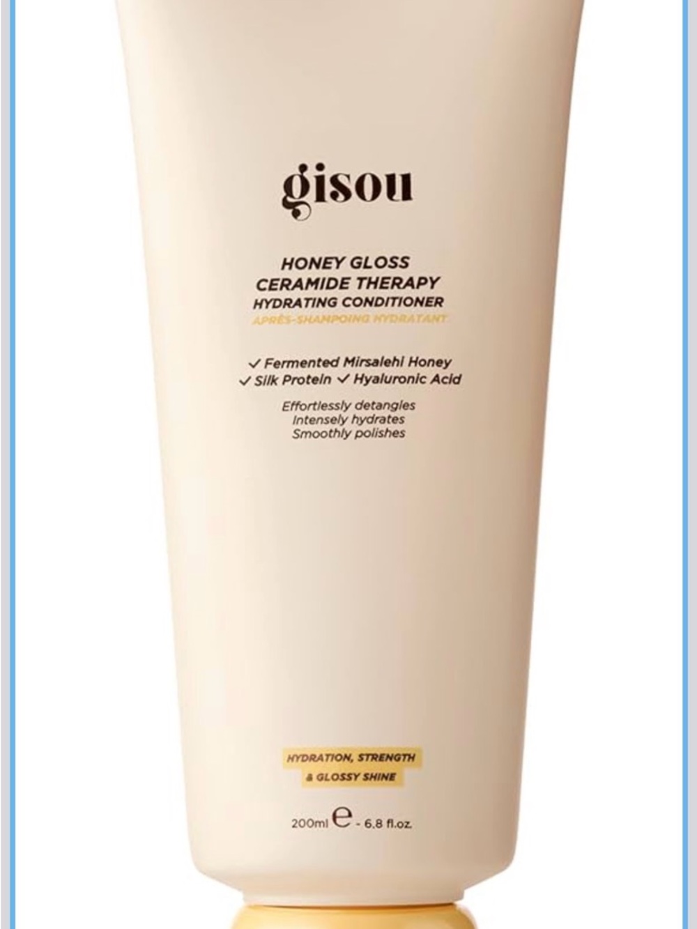 Gisou Honey Gloss Ceramide Therapy Hydrating Conditioner - Cream